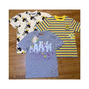 3 NEW T-Shirt BUNDLE Men’s Sz L New! All T-shirts In Photo..New! B